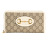 Gucci Horsebit 1955 Zip Around Wallet, front view